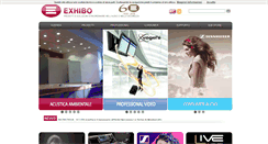 Desktop Screenshot of exhibo.it